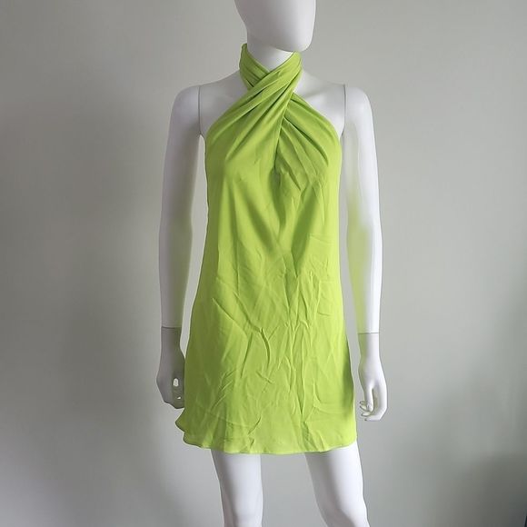Show Me Your MuMu Jasmine Halter Mini Dress - Picture 2 of 12